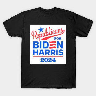 Republicans For Biden 2024 T-Shirt